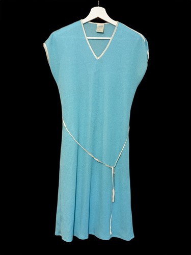 Vintage 1970s sky blue - c&a,