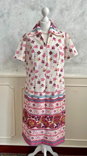Vintage 1970 white pink - 1970's,