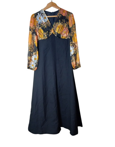 1970 vintage maxi - maxi, dress