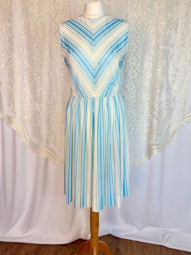1970s cream and - , striped