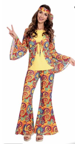 Hippie chick costume - ,