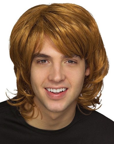 Halloween ginger shag wig - ginger,
