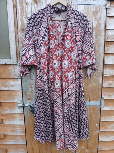Vintage indian cotton dress - vintage,