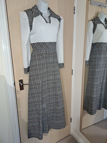 Vintage unbranded white tartan - unbranded, white/tartan