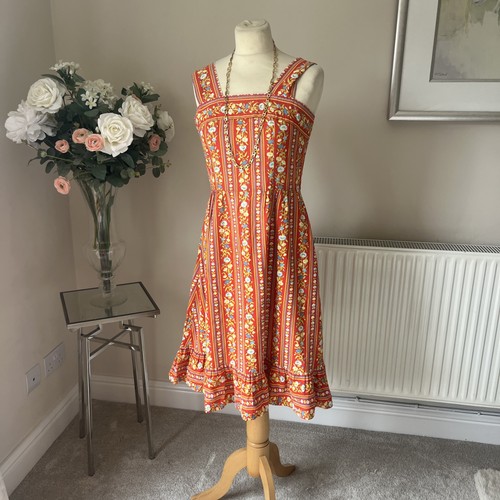 Vintage 1970s prairie dress - vintage,