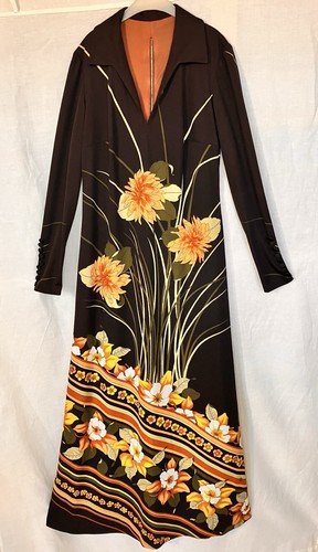 Original 1970s floral swirl - original,