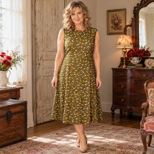 Vintage 1970s handmade olive - vintage,