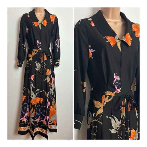 Vintage 1970s brown orange - 1970s, &