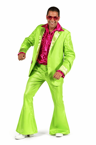 Mens 1970s disco suit - mens,