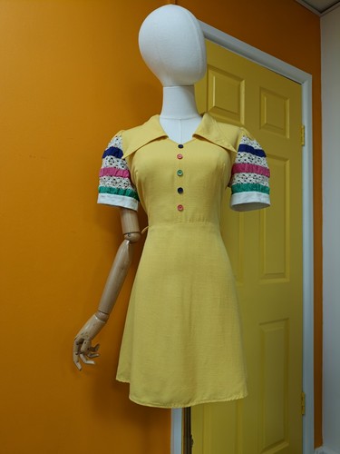 Vintage 1970s yellow - vintage,