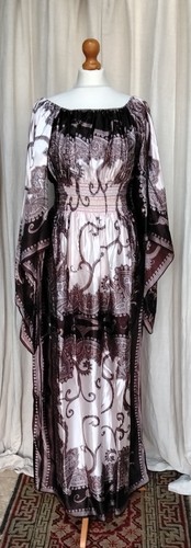 Vintage satin paisley s - satin,