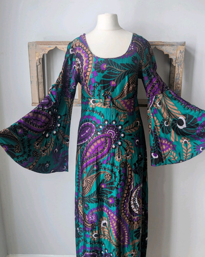 Vintage 60s 70s evening - , flared