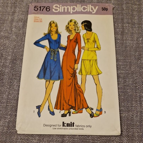 1970s dress sewing pattern - 1970s,