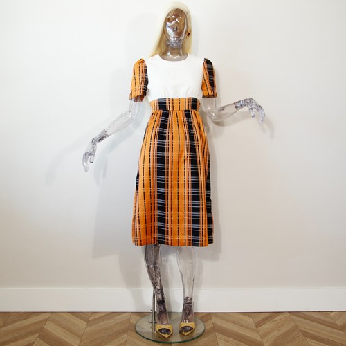 Vintage 1970s plaid prairie - 1970s,