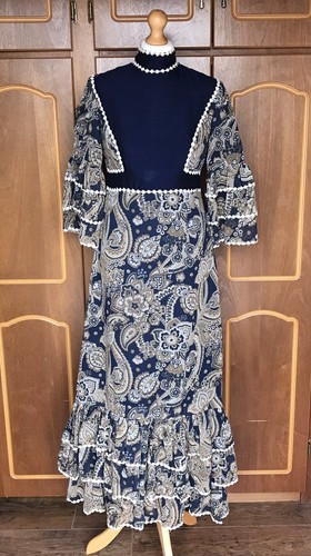 Maxi dress vintage 1970s - 12,