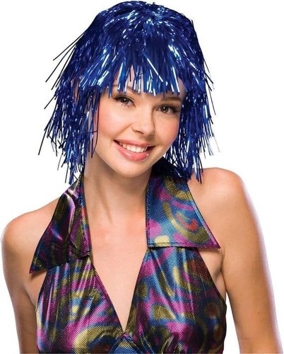Ladies 1970s tinsel - ladies, wig
