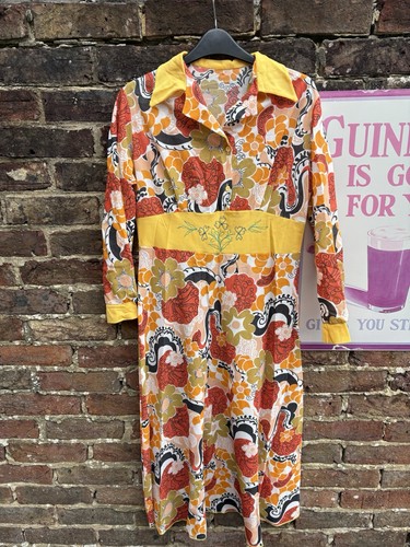 Vintage 1970 dress - vintage,
