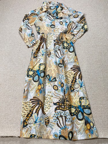 Vintage 70s maxi dress womens - 70s,