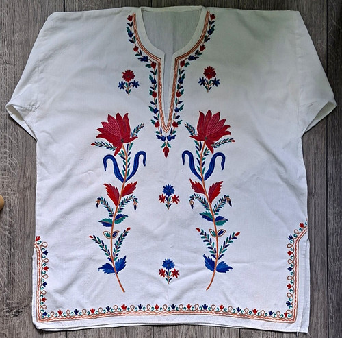 Vtg 1970s handmade embroidered - vtg,