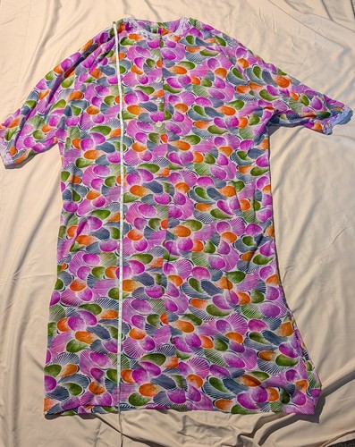 Vtg 70s women house dress - women's,