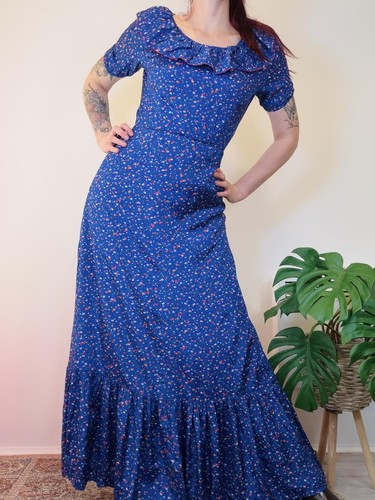 Vintage 1970s prairie - 1970s, dress