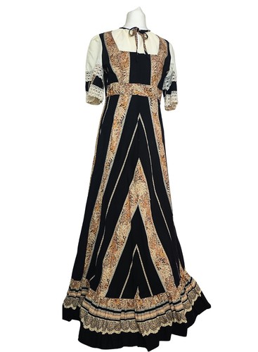1970s cotton maxi - 1970s,