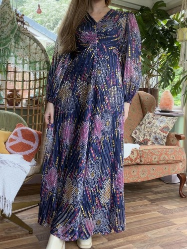 Vintage 1970s maxi dress - vintage,