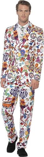 Mens groovy stand out - stand, suit