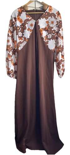 Vintage 1970s dress full - vintage,
