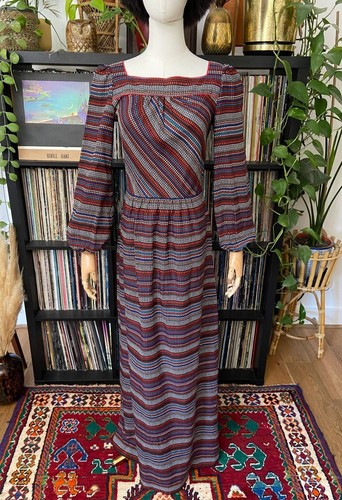 Vintage 1970s black - vintage, printed