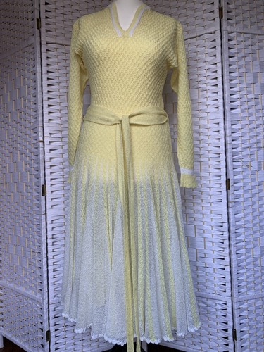 Vintage 1970 sheer knitted - sheer,