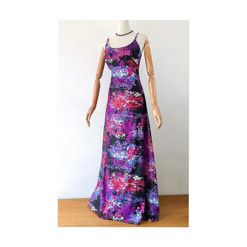 1970s purple black - 1970s, pink