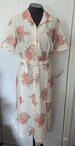 Vintage 70s women dress - 70s, midi