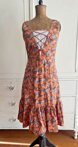 Vtg 70s barron floral - vtg,