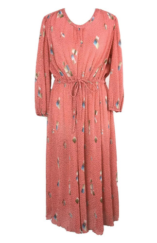 1970s midi dress fits modern - dress,
