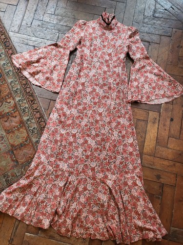 Vintage 1970s floral boho high - vintage,